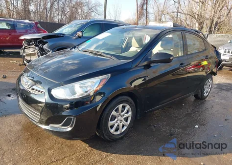 2014 Hyundai Accent Gls из США, поврежденный, VIN KMHCT4AE9EU766682